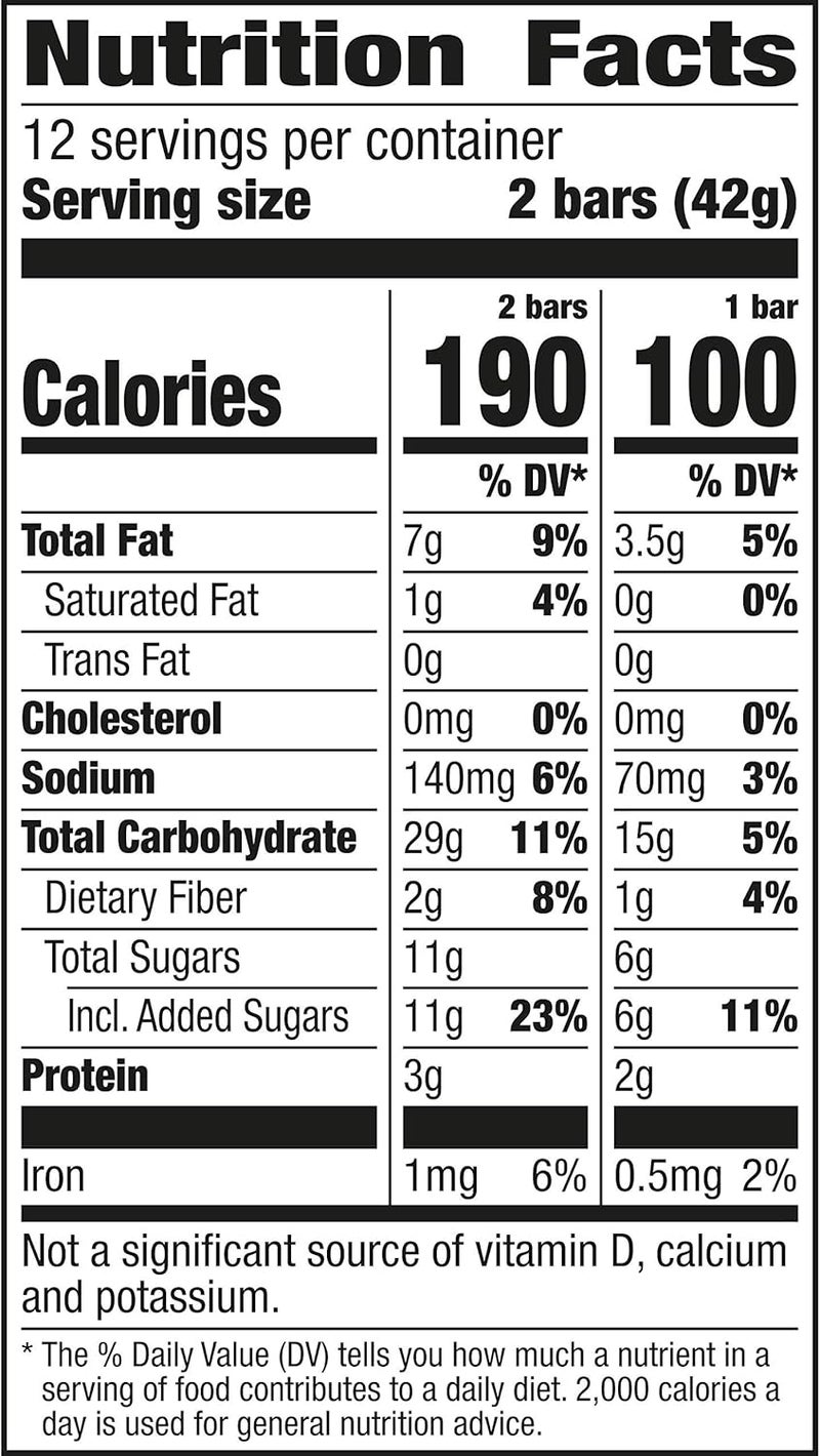 Nature Valley Crunchy Granola Bars, Oats 'n Honey, 17.88 oz, 24 Bars - Image 2